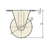 図麵 No.605-FEFE スタンダードクラスキャスター